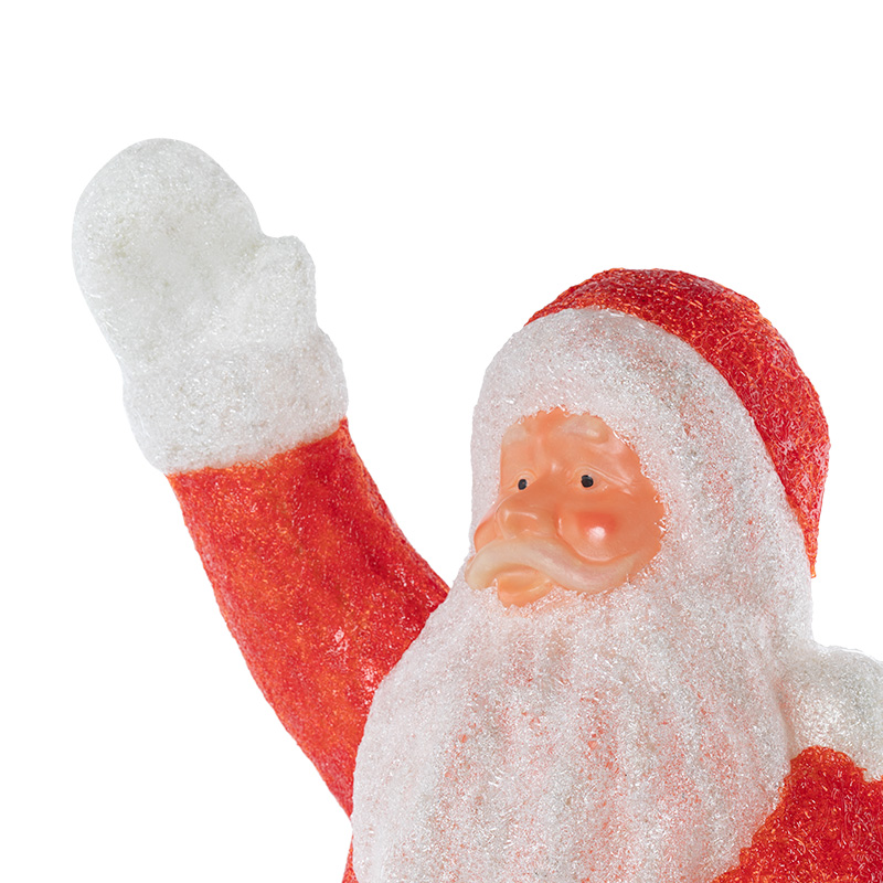 Светодиодная фигура Санта Клаус, ширина 0,75 м высота 2,1 м