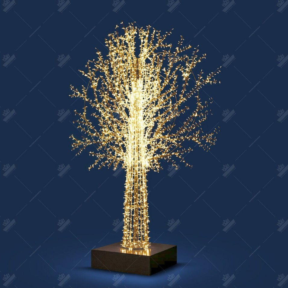 Светодиодное Дерево, ширина 2,5 м высота 3,4